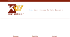 Desktop Screenshot of kirinswelding.com